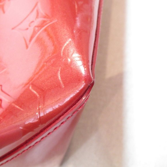 LOUIS VUITTON Wilshire PM Hand bag Monogram Vernis Pomme D’amour Us... - Picture 11 of 11